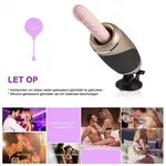 Machine à masturbation automatique réglable et rechargeable