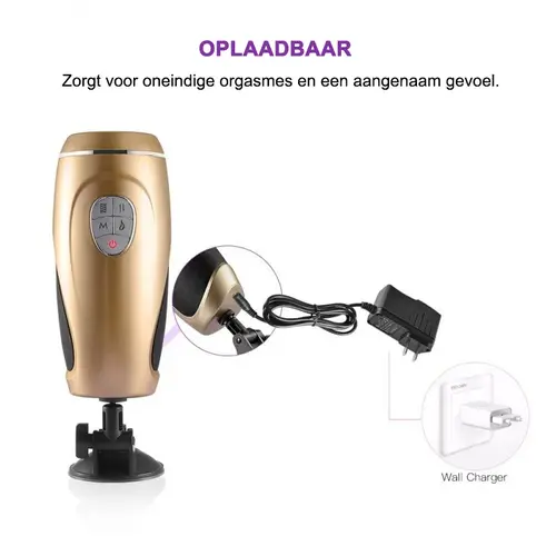Machine à masturbation automatique réglable et rechargeable