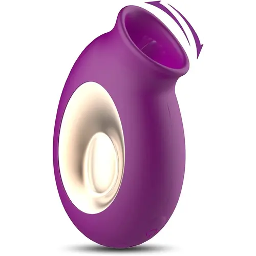 Vibrador Succionador Rosa Con función lamer y múltiples modos Vibrador Succionador Rosa Con función lamer y múltiples modos