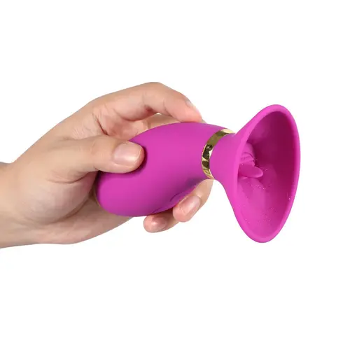 Auxfun® Vibrateur à succion Avec fonction de léchage et modes multiples
