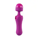 Auxfun® Mini Magic Wand Massager Vibrator met Verstelbare Hoek