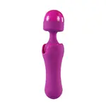 Mini vibratore massaggiatore a bacchetta magica con angolo regolabile