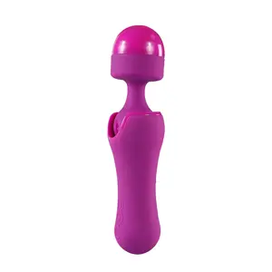 Mini vibratore massaggiatore a bacchetta magica con angolo regolabile