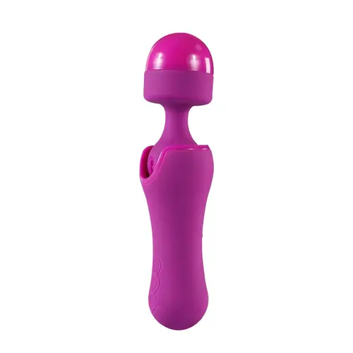 Mini vibratore massaggiatore a bacchetta magica con angolo regolabile