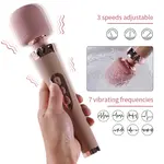 Auxfun® Magic Wand Massager Vibrator - With Multiple Positions