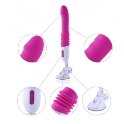 Hismith® Hismith Vibrator - Bumping Vibrator with Suction Cup - G-spot Vibrator - Use in the shower or in the kitchen!