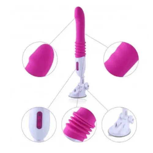 Vibrador - Vibrador con ventosa - Vibrador punto G - ¡Úsalo en la ducha o en la cocina!