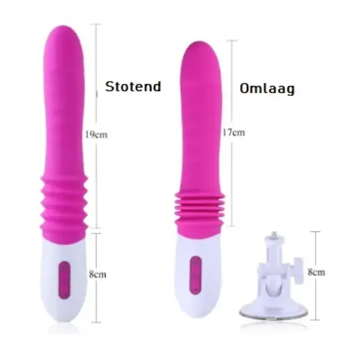 Vibrador - Vibrador con ventosa - Vibrador punto G - ¡Úsalo en la ducha o en la cocina!
