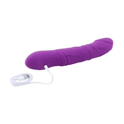 Consolador Vibrador Realista Púrpura