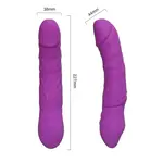 Consolador Vibrador Realista Púrpura