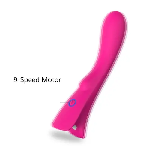 Stimulateur du point G et du clitoris 9 positions Rose