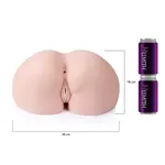 Fesses artificielles réalistes et masturbateur de vagin Le cul savoureux de Courtney !