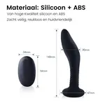Hismith® Vibrateur prostatique et anal avec télécommande, plug anal 100% étanche pour hommes et femmes !