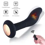 Vibrateur prostatique et anal avec télécommande, plug anal 100% étanche pour hommes et femmes !