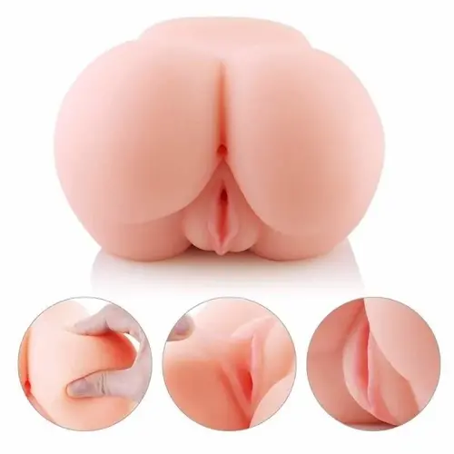 Masturbatore portatile per vagina e ano artificiali