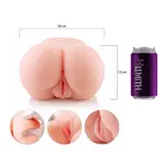 Hismith® Masturbateur portatif pour vagin et anus artificiels
