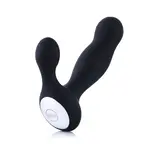 Hismith® Vibrateur de prostate pour la stimulation de la prostate et de l'anus avec télécommande Noir