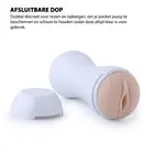 Hismith® Pocket Pussy Masturbator, met vibratie en kreungeluiden!