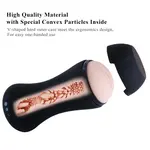 Hismith® Pocket Pussy  Masturbator, met vibratie en kreungeluiden!