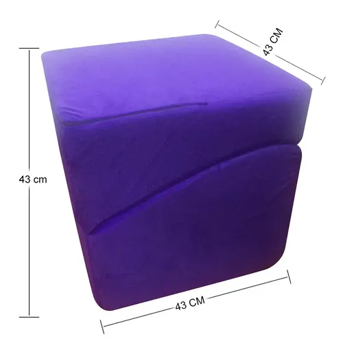 Auxfun® Sex pouf - Fold-out sex furniture - Sex Sofa Red