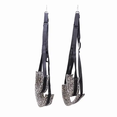 Columpio sexual - Columpio sexual ajustable - Estampado de leopardo