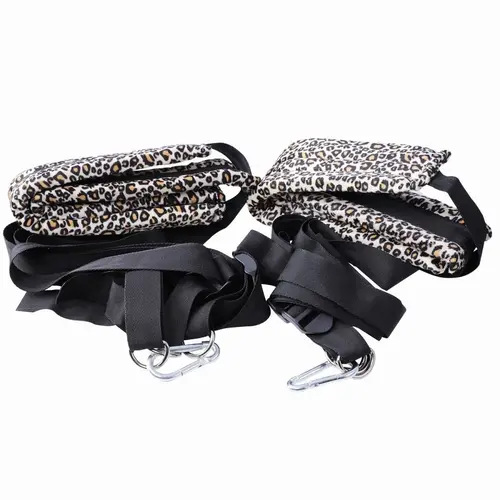 Columpio sexual - Columpio sexual ajustable - Estampado de leopardo