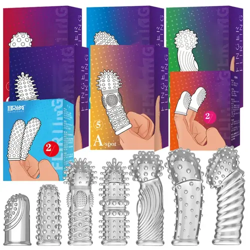 Manchette de doigt Silicone 2-pack NR6