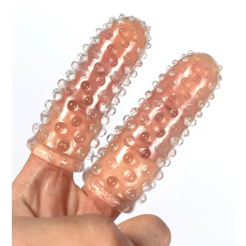 Auxfun® Finger sleeve - Silicone 2-pack - NR6
