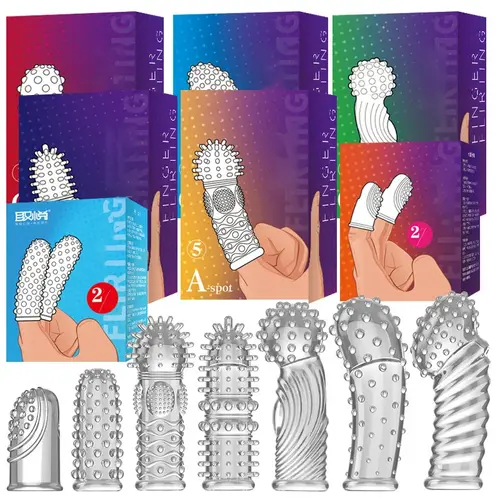 Manchette de doigt Silicone 2-pack NR6