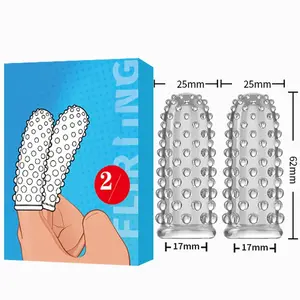 Finger sleeve - Silicone 2-pack - NR6