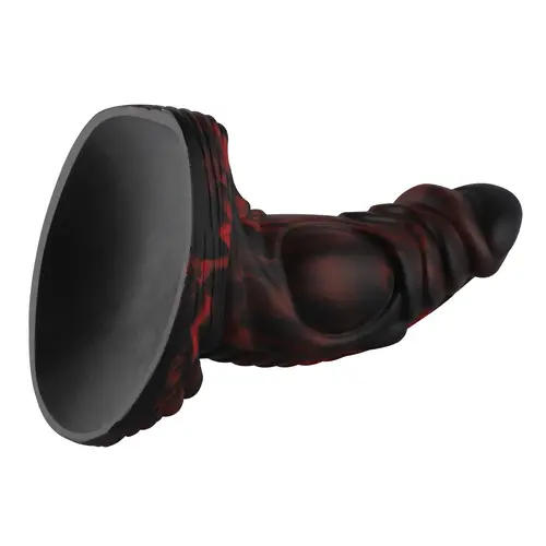 Wildolo® Wildolo® Merman Fantasy Saugnapf Dildo Schwarz 16 cm