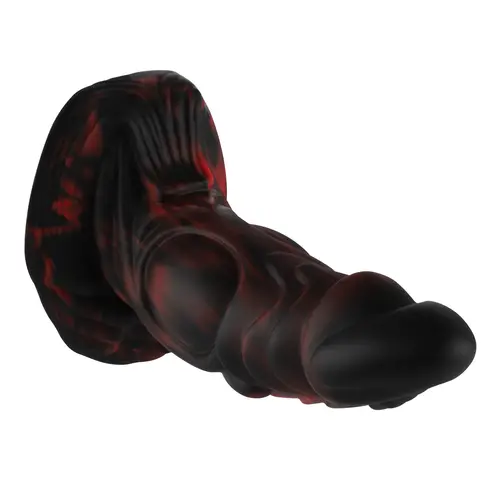 Wildolo® Wildolo® Merman Fantasy Zuignap Dildo Zwart 16 cm