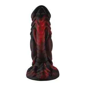 Wildolo® Wildolo® Merman Fantasy Saugnapf Dildo Schwarz 16 cm