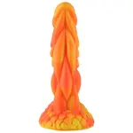 Wildolo® Fantasy Consolador con Ventosa Nesbu 21 cm Naranja