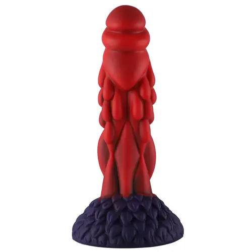 Wildolo® Fantasy Saugnapf Dildo Nesbu 21 cm Rot