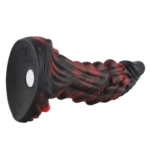 Wildolo® Fantasy Dildo Vibratore con App & Telecomando 21 cm Nessie Nero