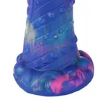 Dildo mostro fantasy con ventosa 21 cm lingua blu