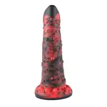 Dildo mostro fantasy con ventosa 21 cm lingua rossa