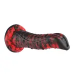 Dildo mostro fantasy con ventosa 21 cm lingua rossa