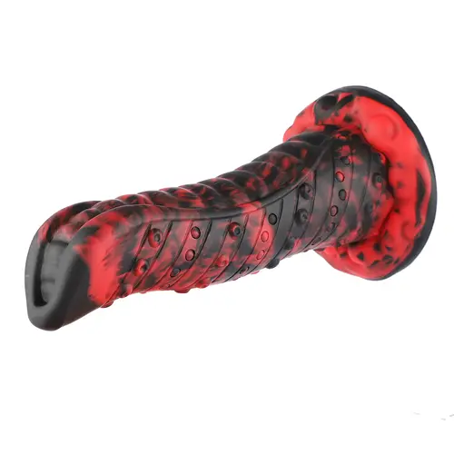 Hismith® Fantasy Monster Dildo Met Zuignap 21 cm Red Tongue
