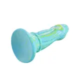 Hismith® Fantasy Suction Cup Dildo Blauw 25 cm Anal