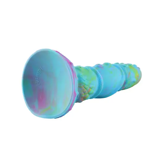 Fantasy Saugnapf Dildo Blau 22 cm Octopussy
