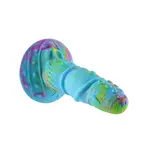 Fantasy Saugnapf Dildo Blau 22 cm Octopussy