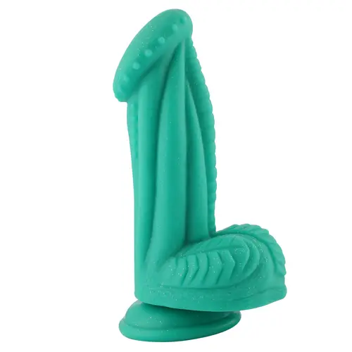 Hismith® Fairy Fantasy Suction Cup Dildo Green 20 cm