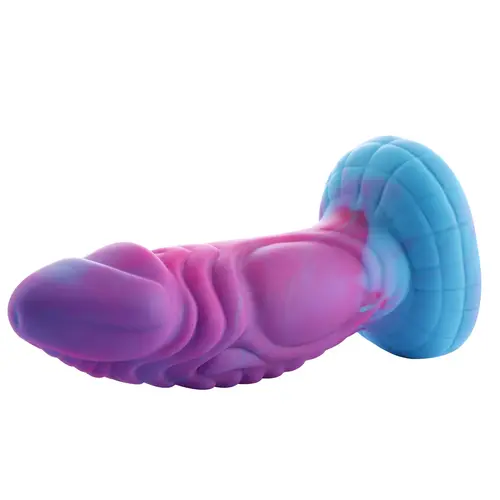 Fantasy Merman Suction Cup Dildo Purple 20 cm