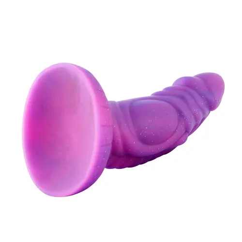 Dildo a ventosa Fantasy Merman viola 18 cm