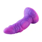 Fantasy Merman Saugnapf Dildo Lila 18 cm