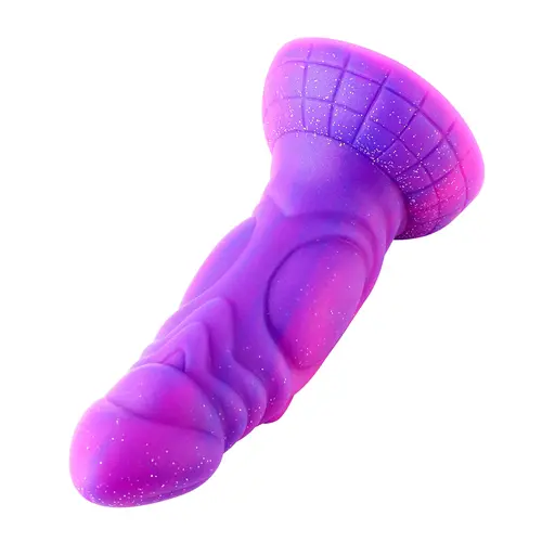 Dildo a ventosa Fantasy Merman viola 18 cm