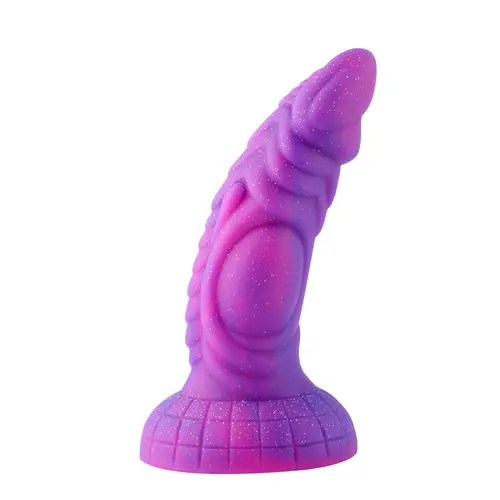 Hismith® Fantasy Merman Suction Cup Dildo Purple 18 cm