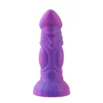 Fantasy Merman Saugnapf Dildo Lila 18 cm